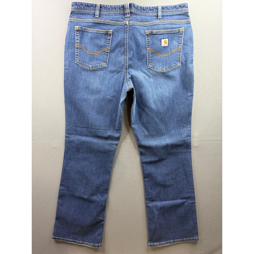 Carhartt Relaxed Fit Jeans Women's Blue Denim 36x30